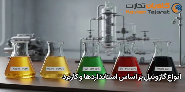 انواع گازوئیل بر اساس استانداردها و کاربرد انواع گازوئیل بر اساس استانداردها و کاربرد