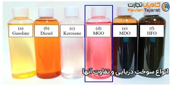 انواع سوخت دریایی و تفاوت آنها